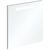 Villeroy & Boch More to see one spiegel - met geïntegreerde led verlichting - 60x60cm - inclusief bevestiging - glans zilver SW454080