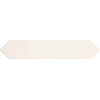 ÉCHANTILLON Terravito Ulvara carreau mural - 6.5x33.2cm - 8mm - Hexagone - Blanc/crème brillant SW736315