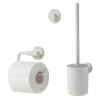 Tiger Urban Toiletaccessoireset Toiletborstel met houder Toiletrolhouder zonder klep Handdoekhaak Wit SW877665