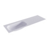 Mondiaz BIG small Cale solid surface inbouw wastafel 150cm links SW423929 Mondiaz BIG small Cale solid surface inbouw wastafel 150cm links SW423929