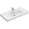 Villeroy en Boch Subway meubelwastafel 100x49cm ceramic+ wit 0123208 Villeroy en Boch Subway meubelwastafel 100x49cm ceramic+ wit 0123208