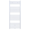 Belrad Radiateur porte-serviettes - raccordement central - 1400X400mm - 556Watt - Blanc SW1152377