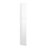 Plieger Cavallino Retto designradiator verticaal enkel middenaansluiting 1800x298mm 614W wit 7252958 Plieger Cavallino Retto designradiator verticaal enkel middenaansluiting 1800x298mm 614W wit 7252958