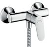 Hansgrohe Focus E2douchekraan - zonder omstel - met koppelingenHOH=15cm - hoogglans chroom 0450767