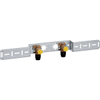 Geberit Pushfit Dubbele muurplaat binnendraad messing 2x 20x1/2 7950154