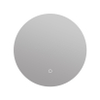 Arcqua Round miroir – rond Ø 40 cm – LED indirecte tout autour – à intensité variable – Naturel SW1223190