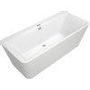 Villeroy en Boch Squaro Edge 12 kunststof bad quaryl rechthoekig vrijstaand 180x80x45cm incl. paneel en afvoer /overloopcombinatie zwart 0942251 Villeroy en Boch Squaro Edge 12 kunststof bad quaryl rechthoekig vrijstaand 180x80x45cm incl. paneel en afvoer /overloopcombinatie zwart 0942251