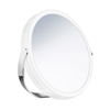 Smedbo Outline Miroir grossissant - 18x18cm - laiton massif - Chrome SW890111