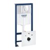Grohe Rapid SL WC element voor voorwand of systeemwandmontage 113cm met bedieningsplaat Skate Air 0434445 Grohe Rapid SL WC element voor voorwand of systeemwandmontage 113cm met bedieningsplaat Skate Air 0434445