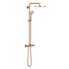 Grohe Euphoria XXL douchesysteem met douchekraan thermostatisch met Rainshower Cosmo 310 hoofddouche en handdouche brushed warm sunset SW98859 Grohe Euphoria XXL douchesysteem met douchekraan thermostatisch met Rainshower Cosmo 310 hoofddouche en handdouche brushed warm sunset SW98859