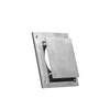 Looox grille d'aération 15x15cm avec vis inox SW101337