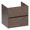 BRAUER Adore meuble sous-lavabo - 60x46x55cm - 2 tiroirs à fermeture en douceur - sans poignées - 1 découpe pour siphon - Erosion SW1198337