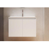 Saniclass Chaci Badkameronderkast - 60cm - 2 deuren - greeploos - mat wit SW1421071