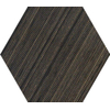 Ceralto Patterna Decor Carrelage de sol et mural hexagone 24x28cm 10mm R10 grès cérame Wenge SW497265