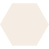 SAMPLE Cifre Cerámica Hexagon Timeless Carrelage mural et sol - Ivoire mat (blanc) SW736049