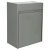 Differnz Hurra Meuble lave-mains - 39,5x52x21,5cm - vert SW1236923 Differnz Hurra Meuble lave-mains - 39,5x52x21,5cm - vert SW1236923
