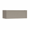 H&R Badmeubelen Juice Wastafelonderkast - 120x45x40cm - rechterhoek afgerond - 1 lade - geïntegreerde greep - olive SW1259878