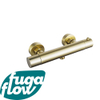 FugaFlow Eccelente Sobrado Badkamer Thermostatische Douchekraan - opbouw - geborsteld messing PVD - Black Friday - SW1123330