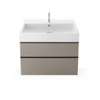 Duravit Vero air Wastafel - geslepen - zonder kraangat - zonder overloop - 100x47cm - met wondergliss - inclusief bevestiging - wit SW156925