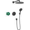 Hansgrohe Raindance Select S Croma showerset compleet - inbouw raindance powderrain - 240 - mat zwart SW536028