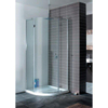 Simpsons Design New douchecabine kwartrond 100x100x195cm 1 draaideur zilver profiel helder glas SW276784 Simpsons Design New douchecabine kwartrond 100x100x195cm 1 draaideur zilver profiel helder glas SW276784