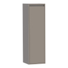 Saniclass New Future Badkamerkast - 120x35x35cm - 1 linksdraaiende deur - MDF - hoogglans taupe SW24941