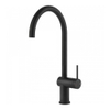 Gessi Inedito keukenmengkraan 1-gats met draaibare uitloop RVS Zwart mat SW524027 Gessi Inedito keukenmengkraan 1-gats met draaibare uitloop RVS Zwart mat SW524027