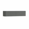 H&R Badmeubelen Juice Wastafelonderkast - 180x45x40cm - afgeronde hoeken - 3D-front - 2 lades - geïntegreerde greep - petrol mat SW1259521