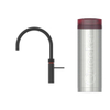 Quooker BE Fusion Round kokendwaterkraan - draaibare uitloop - PRO3 reservoir - Warm / kokend water - Zwart SW795629