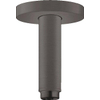 Hansgrohe Plafondbevestiging S - 100 mm - hoogglans zwart chroom SW358878