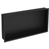 Plieger Inbox inbouwnis met flens 60x30x7.5cm waterproof zwart SW238029