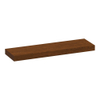 BRAUER Creek plan vasque suspendu - 160x50x10cm - lamelles chêne brun SW1198745