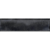 Terravito Giavelo wand- en vloertegel - 6x24.6cm - 8.4mm - Rechthoek - Overig - glans antraciet - Anthracite SW1601896