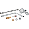 Geberit Monolith kit de raccordement à l'eau latéral 3/8 0730314