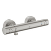 GROHE Grohtherm 800 Cosmopolitan douchethermostaat - 15cm - met koppelingen - supersteel (rvs) SW1477605