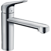 Hansgrohe M42 M425-H120 Robinet de cuisine 1 trou pour chauffe-eau ouverts avec bec pivotant 360° chrome SW241700