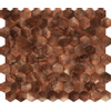 Ceralto Fenera Mosaic Carreau mosaïque - 26x30,2cm - 6,0mm - Marron - par pièce SW798688