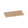 BRAUER Ocean Slim topblad - 80x46x2cm - lamellen eiken naturel SW371881