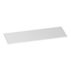 BRAUER Tide plan de travail - 120x46x2cm - sans trous de robinet - Finestone blanc SW104500