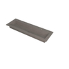 INK Kraft wastafel - 140x45x1cm - 1 wasbak - 2 kraangaten - Quartz beton SW439735