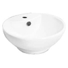 Best Design Class vasque à poser 45x45x17cm ronde 1 trou de robinet blanc SW9962