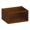 BRAUER Flourish zijkast - 59x30x45.5cm - met 1 opbergvak lamellen eiken bruin SW1200409