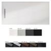 Xenz Soft Receveur de douche - 120x100x3cm - inox linear drain - Ebony (noir mat) SW1002395