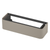 INK Concept R Wastafelonderkast - 140x45x35cm - 1 lade - opliggende grepen - afgeronde hoeken - MDF lak - mat creme cotton SW1405678