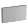 BRAUER Impress Deluxe armoire de toilette – 119 x 70 x 15 cm – Éclairage LED – Timber Greige SW1198947