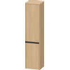 Duravit Ketho.2 Armoire haute 40x36x176cm 2 Portes battantes à droite Panneau de particules Chêne naturel Mat SW772452