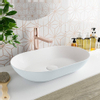 Mondiaz Onni waskom 55x35x10cm ovaal opbouw Solid Surface Clay/Talc SW643529 Mondiaz Onni waskom 55x35x10cm ovaal opbouw Solid Surface Clay/Talc SW643529