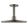 GROHE Rainshower SmartActive 310 Hoofddouche - 31cm - 2 straalsoorten - plafondarm 14.2cm - geborsteld hard graphite SW448247