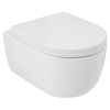 Plieger Kansas hangtoilet – compact – Rimless – 36 x 49 cm – met softclose zitting – mat wit SW702231