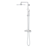 Grohe Euphoria System 310 ensemble de douche pluie apparent – thermostatique – douche de tête Ø 31 cm – douchette 3 jets – chrome SW536417
